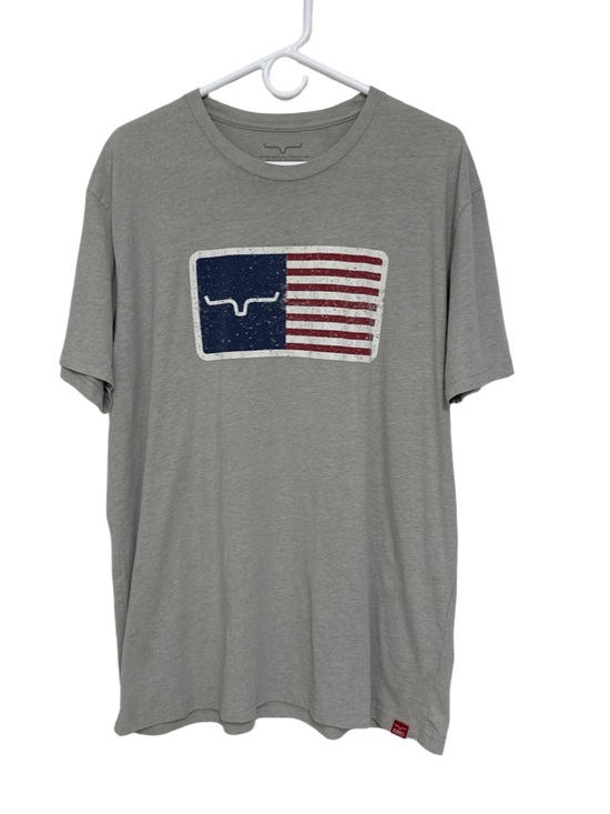 Kimes Ranch Other - KIMES Patriotic Graphic Flag T-Shirt Men’s Large